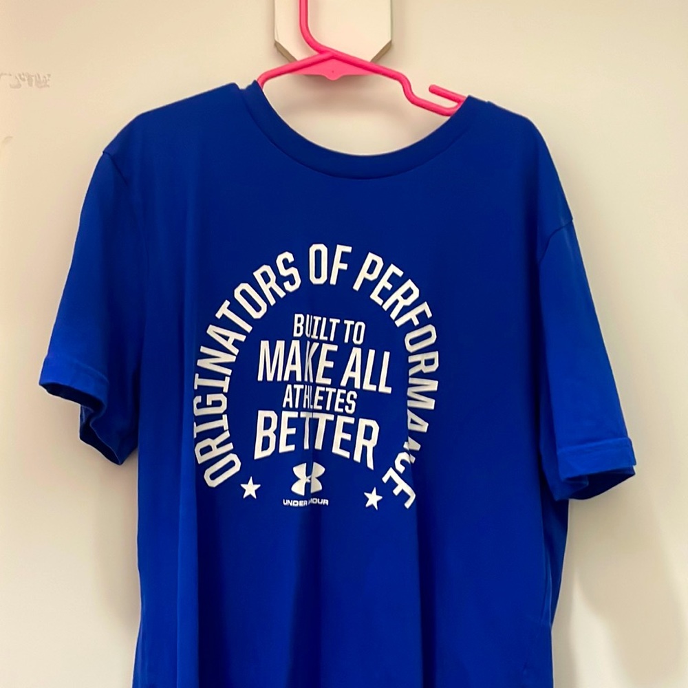 Blue Under Armor Shirt